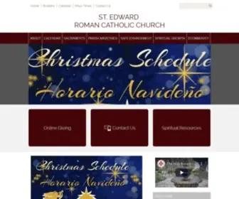 Stedwardparish.org(Deep Ellum) Screenshot