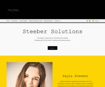 Steebersolutions.com(Steeber Solutions Marketing & Recruiting) Screenshot