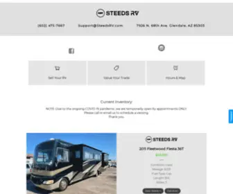 Steedsrv.com(Steed's RV) Screenshot