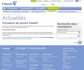 Steekr.com(Your secured online space) Screenshot