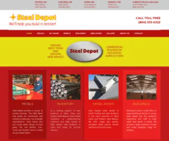 Steel-Depot.com(Steel Depot) Screenshot