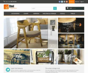 Steel-Magnolias.co.uk(Steel Magnolias Furniture LTD) Screenshot