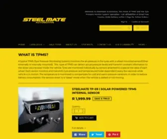 Steel-Mate.co.za(Steelmate Automotive SA) Screenshot