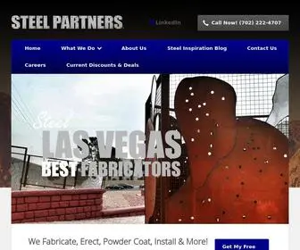 Steel-Partners.com(Steel Partners Metal fabrication Las Vegas) Screenshot