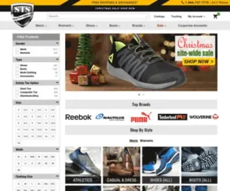 Steel-Toe-Shoes.com(Steel Toe Shoes) Screenshot