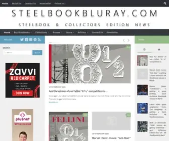 Steelbookbluray.com(Steelbook and Collectible Packaging News) Screenshot