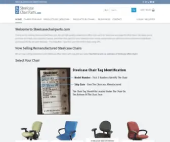 Steelcasechairparts.com(Replacement Steelcase Chair Parts) Screenshot