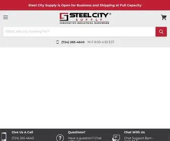 Steelcitysupply.com(Shop Steel City Supply Industrial Hardware EMKA Elesa Ganter) Screenshot