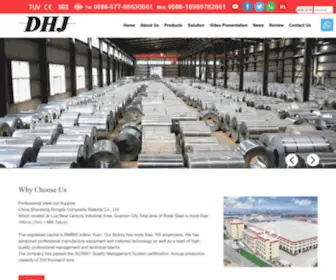 Steelcoilcn.com(Galvanized Steel Coil) Screenshot