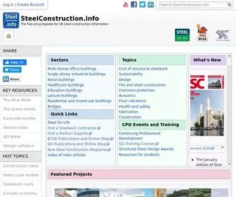 Steelconstruction.info(Steelconstruction info) Screenshot