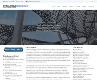 Steelcoresolutions.com(A Steel Detailing Company) Screenshot