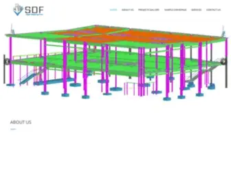 Steeldetailingfirm.com((SDF)) Screenshot
