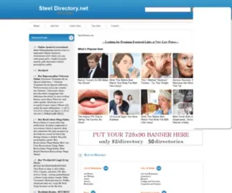 Steeldirectory.net(Steel Directory.net) Screenshot