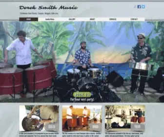 Steeldrumbands.com(Bay Area steel drum bands) Screenshot