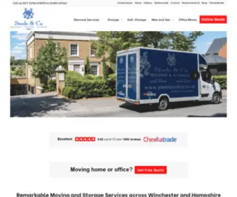 Steeleandco.co.uk(Removals Winchester) Screenshot