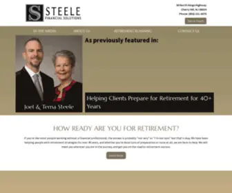 Steelefinancialsolutions.com(Steele Financial Solutions) Screenshot