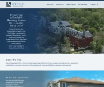 Steelellc.com(Steele Properties LLC) Screenshot