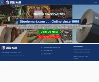 Steelemart.com(Steel) Screenshot