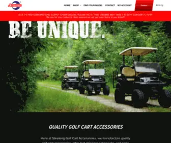 Steelenggolfcart.com(Quality Golf Cart Accessories) Screenshot