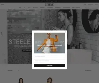 Steeleofficial.com(Steele Official) Screenshot