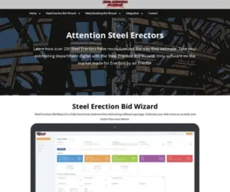 Steelestimatingsolutions.com(Steel erection estimating software) Screenshot