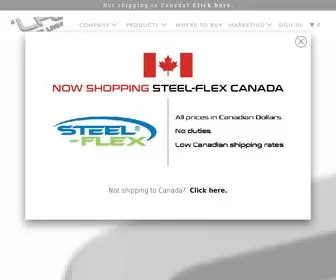 Steelflex.ca(STLFLX™) Screenshot