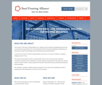 Steelframingalliance.com(Steelframingalliance) Screenshot