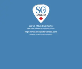 Steelguitarscanada.com(Please visit our new website at https://www.steelguitarcanada.com/) Screenshot