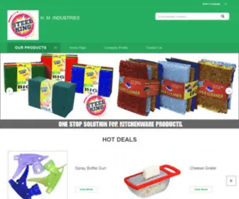 Steelkingkitchenware.com(HEMA INDUSTRIES) Screenshot