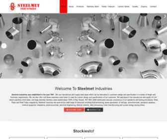 Steelmetind.com(Steelmet Industries) Screenshot