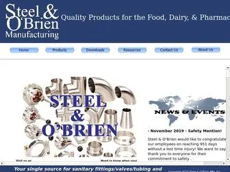 Steelobrien.com(Steel & O'Brien) Screenshot