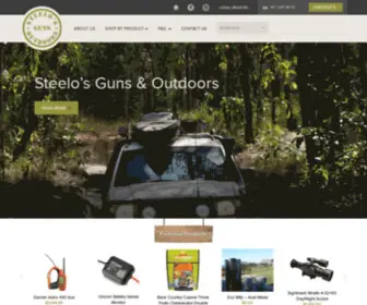 Steelosgunsandoutdoors.com.au(Steelo’s Guns and Outdoors) Screenshot