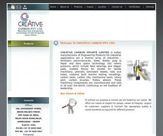 Steelplantconsumable.com(Creative Carbon) Screenshot