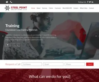 Steelpoint-LLC.com(Government Technology Consultant) Screenshot