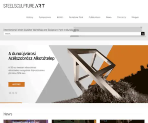 Steelsculpture.art(International) Screenshot