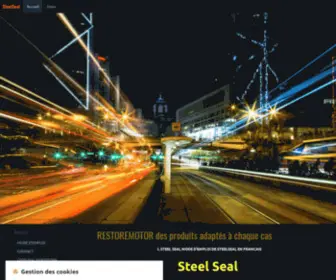 Steelseal.fr(REPARER LE JOINT DE CULASSE ET LA CULASSE SANS DEMONTER) Screenshot