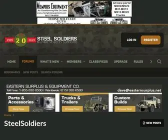Steelsoldiers.com(Steelsoldiers) Screenshot