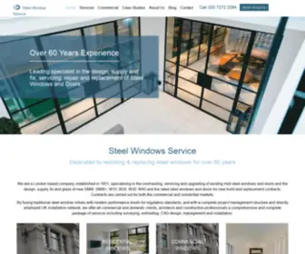 Steelwindows.co.uk(Steel Windows) Screenshot