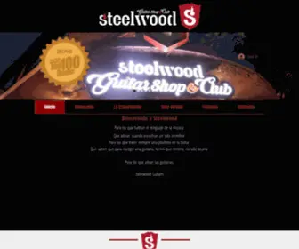 Steelwoodguitars.com(Guitarras Electricas) Screenshot