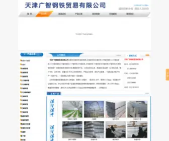 Steelwww.com(天津热镀锌钢管厂) Screenshot