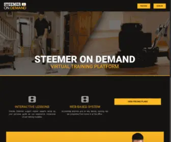 Steemerondemand.com(Virtual Training System) Screenshot