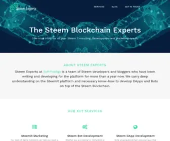 Steemexperts.com(Hire Affordable Steem Developers) Screenshot