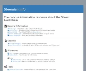 Steemian.info(HiveKings) Screenshot