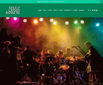 Steepcanyon.com(Steep Canyon Rangers) Screenshot