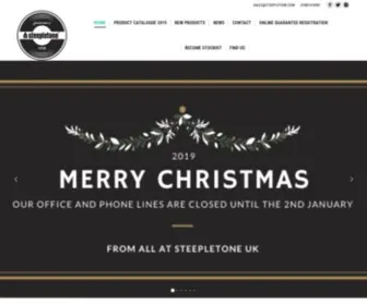 Steepletone.com(Unique Electronic Gifts) Screenshot