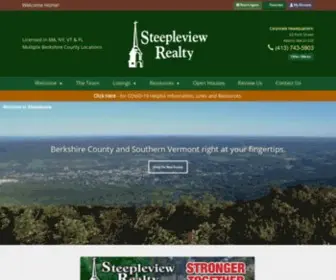 Steepleview.com(Steepleview Realty) Screenshot