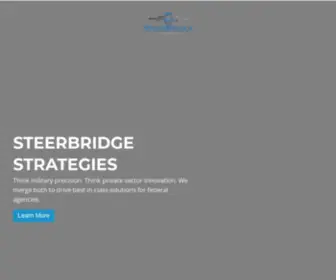 Steerbridge.com(Steerbridge Strategies) Screenshot