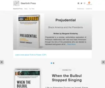 Steerforth.com(Steerforth Press) Screenshot