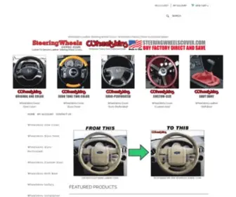 Steeringwheelscover.com(Wheelskins) Screenshot