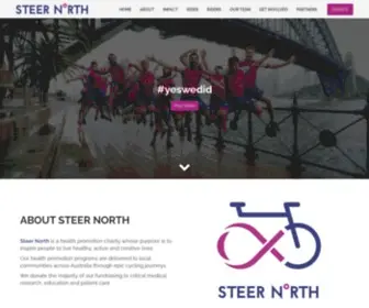 Steernorth.org.au(Steer North) Screenshot